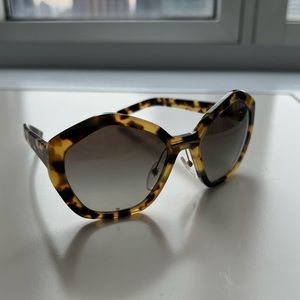 Authentic Prada Women's Octagonal Sunglasses, 55mm